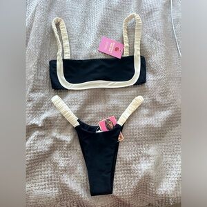 Strawberry Milk Mob Bikini - SIZE SMALL